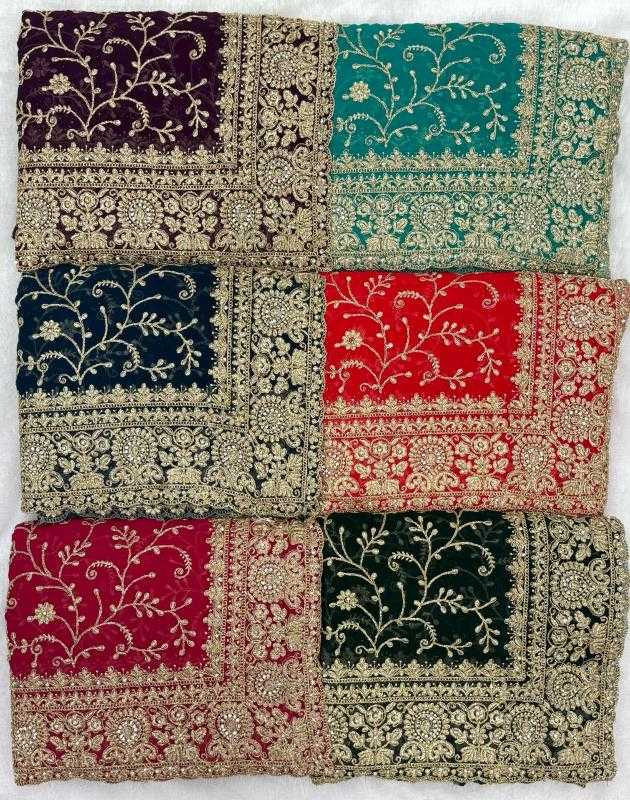 Ynf Georgette KESH114 5982 Sarees Wedding Collections Wholesale Georgette Sarees Embroidered Sarees Wedding Outfits Manufacturer