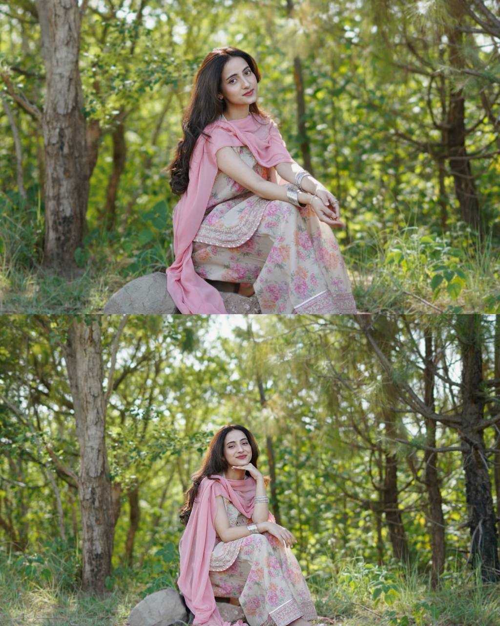 Ynf Georgette KESH141 206 Suits & Dresses Wedding Collections Festive Collections Wholesale Printed Suits Georgette Suit Wedding Outfits Manufacturer