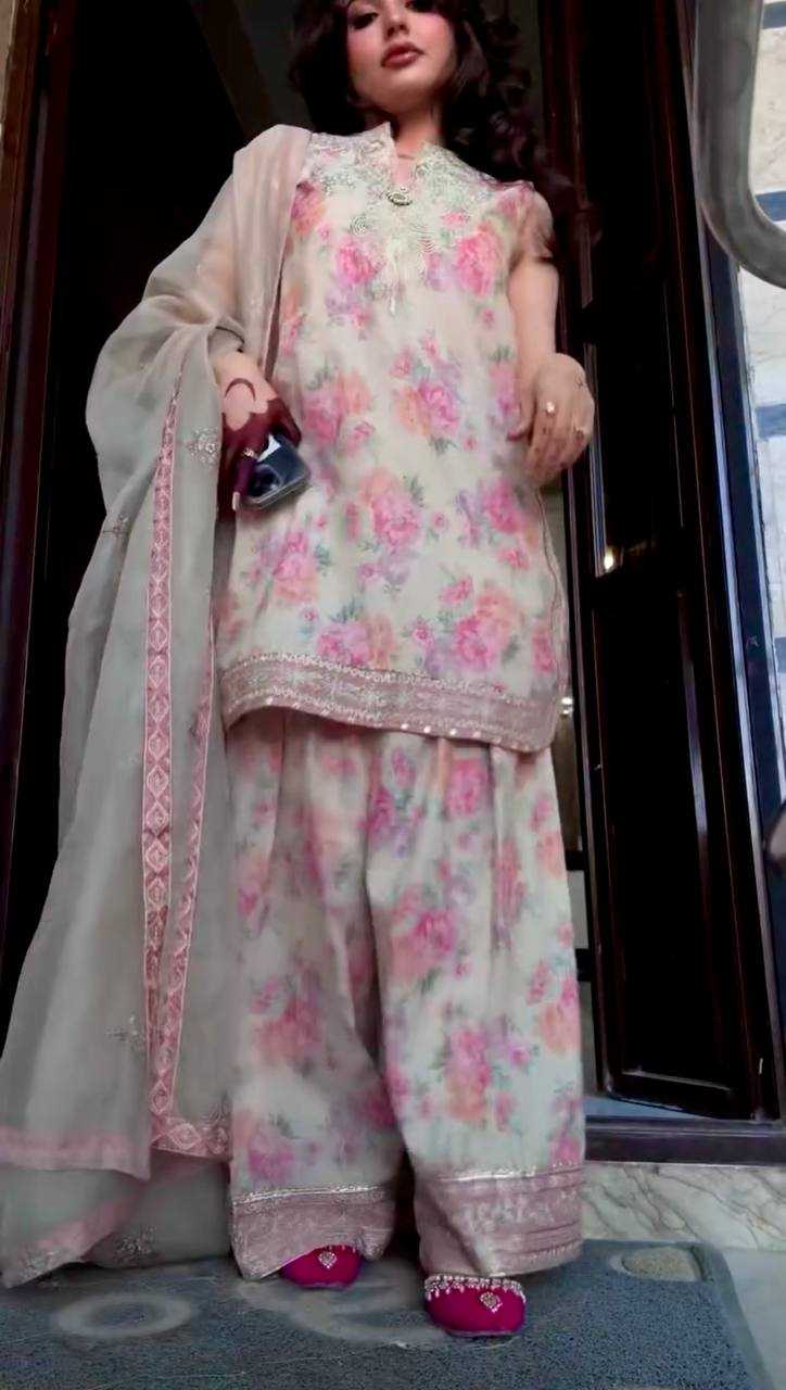 Ynf Georgette KESH141 206 Suits & Dresses Wedding Collections Festive Collections Wholesale Printed Suits Georgette Suit Wedding Outfits Manufacturer