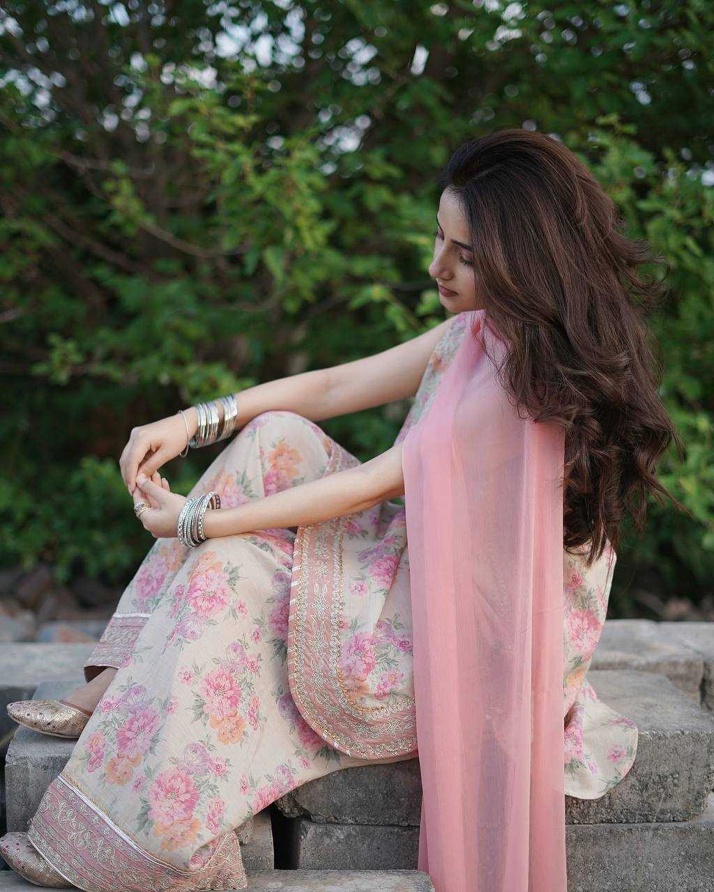 Ynf Georgette KESH141 206 Suits & Dresses Wedding Collections Festive Collections Wholesale Printed Suits Georgette Suit Wedding Outfits Manufacturer