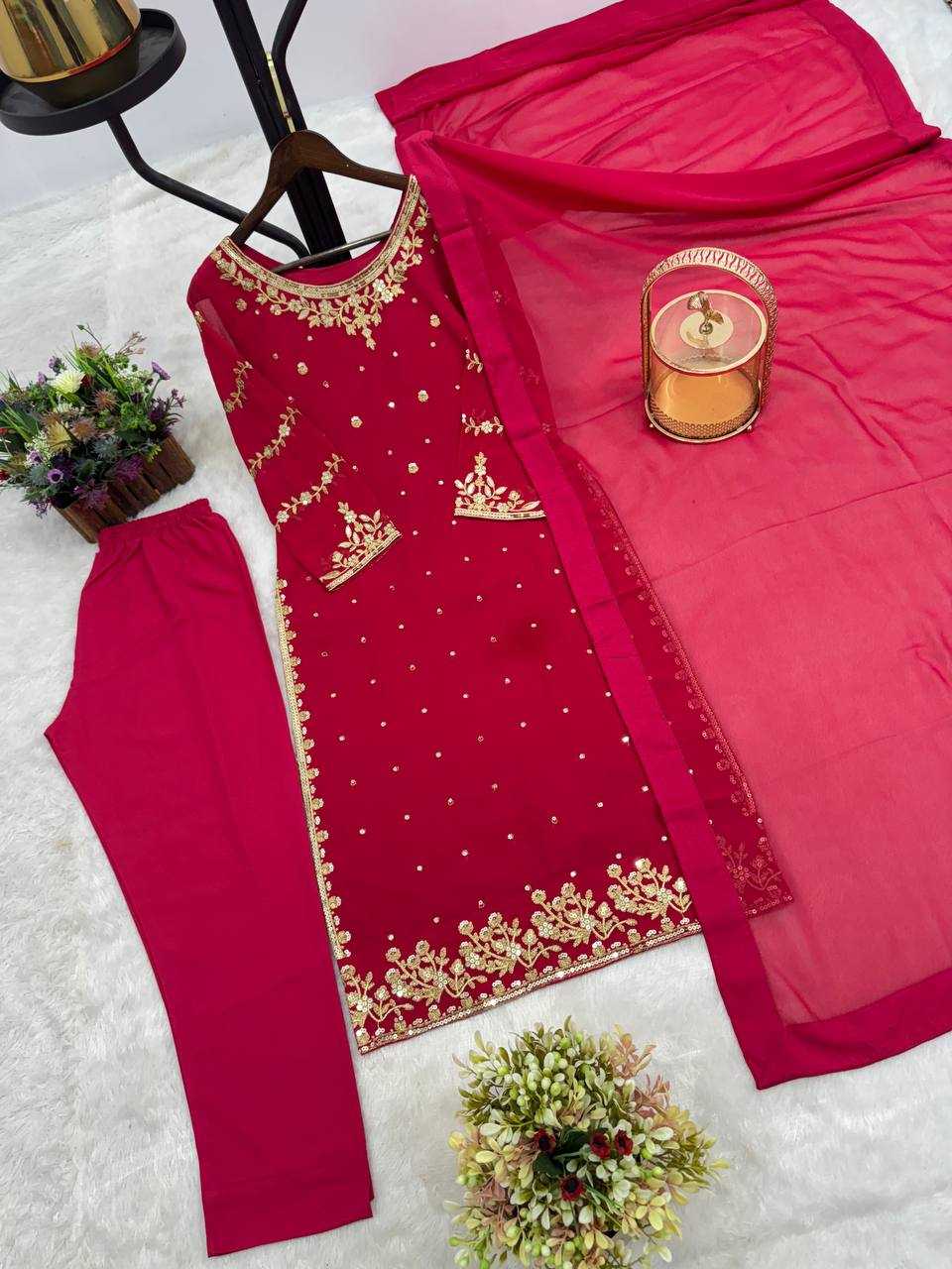 Ynf Georgette KESH461 1706 Suits & Dresses Wholesale Ladies Suits Embroidery Suits Party Wear Dresses Manufacturer