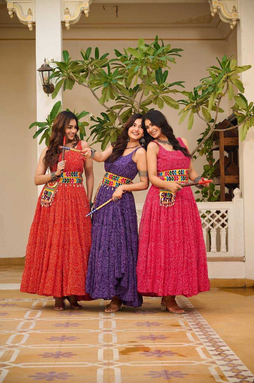 Ynf Georgette KESH498 110 Gowns Wholesale Fancy Gowns Party Gowns Long Gowns Manufacturer