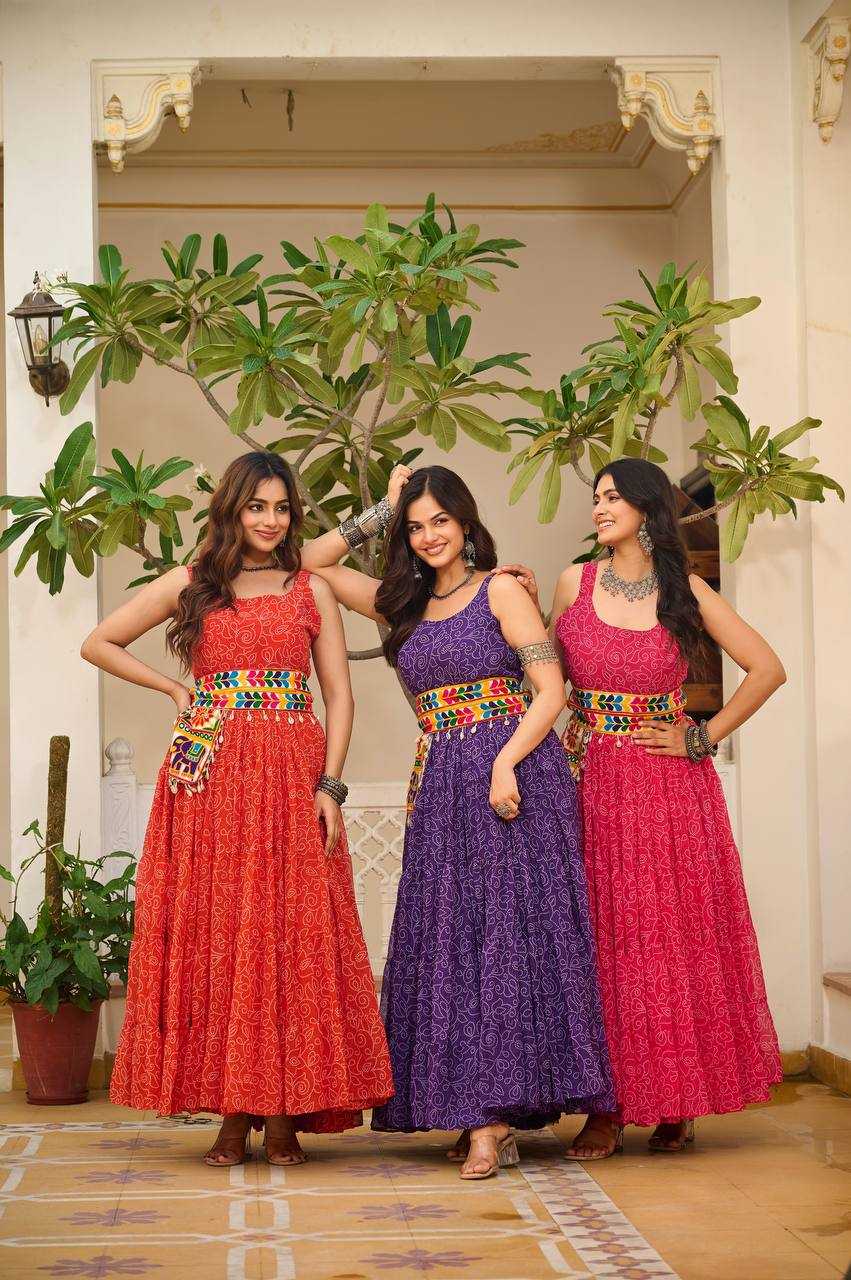 Ynf Georgette KESH498 110 Gowns Wholesale Fancy Gowns Party Gowns Long Gowns Manufacturer