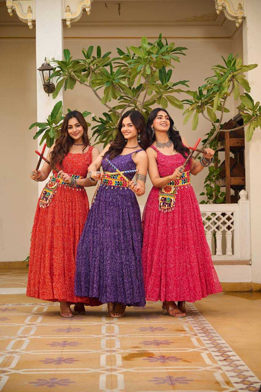 Ynf Georgette KESH498 110 Gowns Wholesale Fancy Gowns Party Gowns Long Gowns Manufacturer