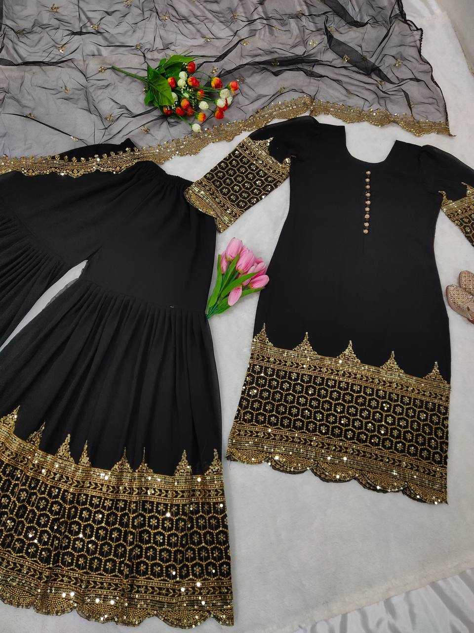 Ynf Georgette KESH499 250 Suits & Dresses Wholesale Sharara Salwar Suits Embroidery Suits Georgette Suit Manufacturer
