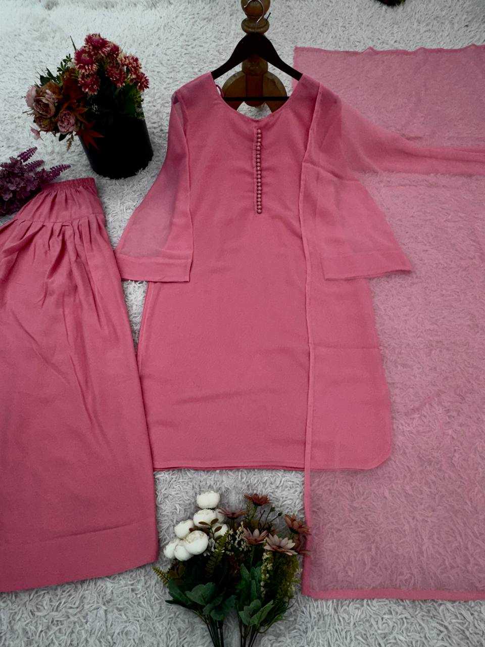 Ynf Georgette KESH499 423 Suits & Dresses Wholesale Ladies Suits Patiala Suits Ladies Salwar Suits Manufacturer