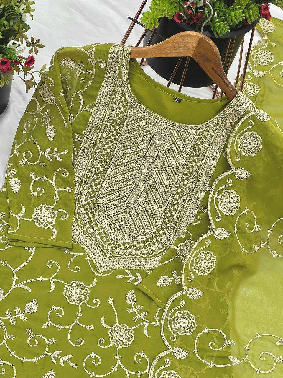 Ynf Georgette KESH499 5005 Suits & Dresses Wholesale Sharara Salwar Suits Embroidery Suits Georgette Suit Manufacturer