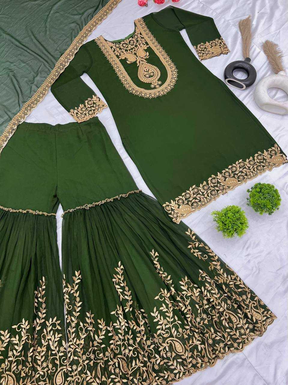 Ynf Georgette KESH499 5242 Suits & Dresses Wholesale Ladies Suits Sharara Salwar Suits Wedding Suits Manufacturer