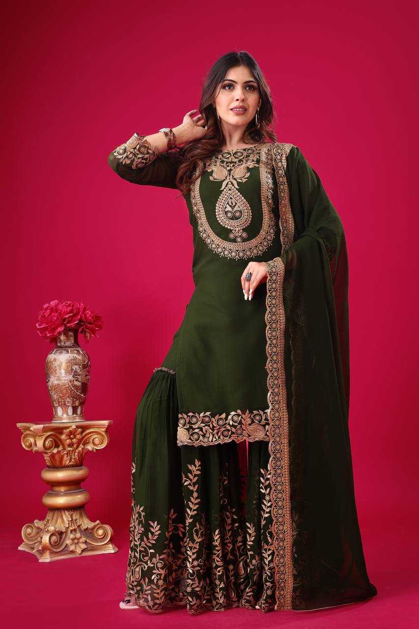 Ynf Georgette KESH499 5242 Suits & Dresses Wholesale Ladies Suits Sharara Salwar Suits Wedding Suits Manufacturer