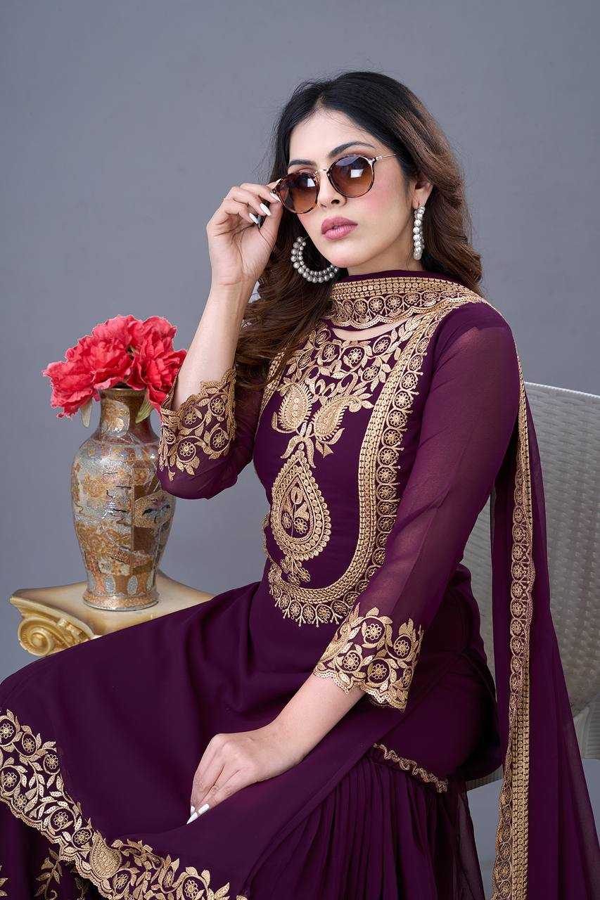 Ynf Georgette KESH499 5242 Suits & Dresses Wholesale Ladies Suits Sharara Salwar Suits Wedding Suits Manufacturer