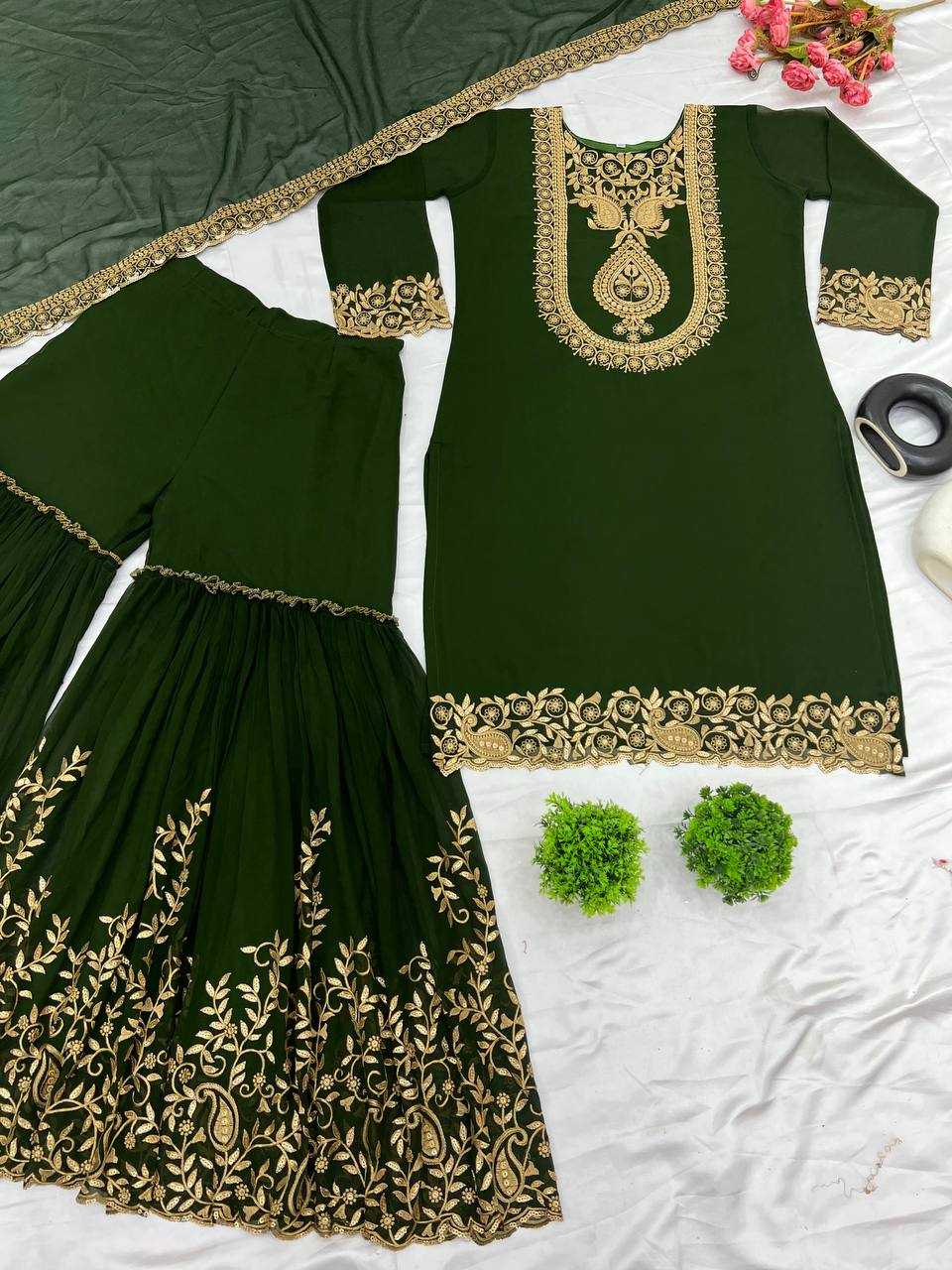 Ynf Georgette KESH499 5242 Suits & Dresses Wholesale Ladies Suits Sharara Salwar Suits Wedding Suits Manufacturer
