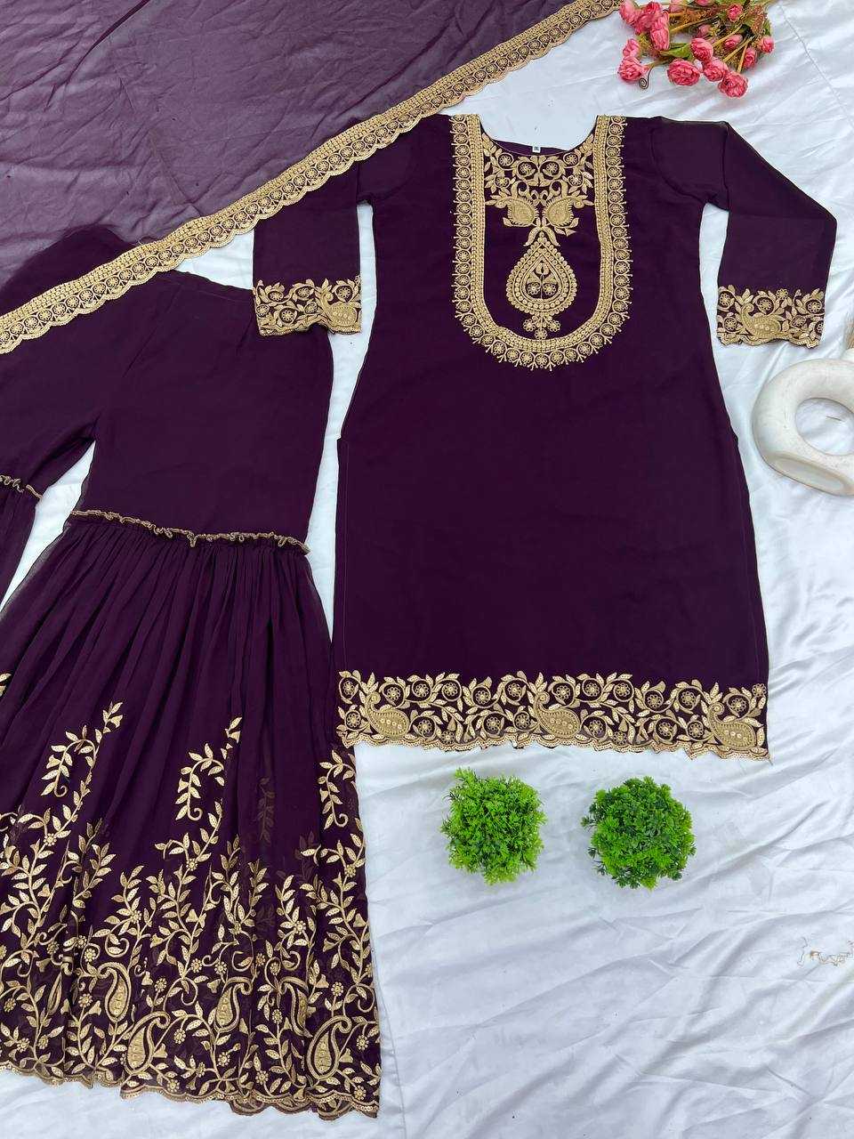 Ynf Georgette KESH499 5242 Suits & Dresses Wholesale Ladies Suits Sharara Salwar Suits Wedding Suits Manufacturer