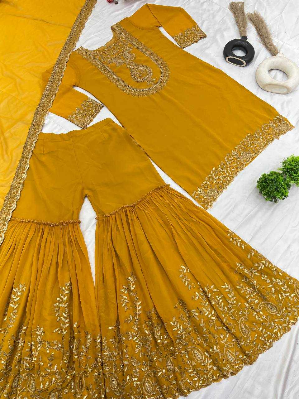 Ynf Georgette KESH499 5242 Suits & Dresses Wholesale Ladies Suits Sharara Salwar Suits Wedding Suits Manufacturer