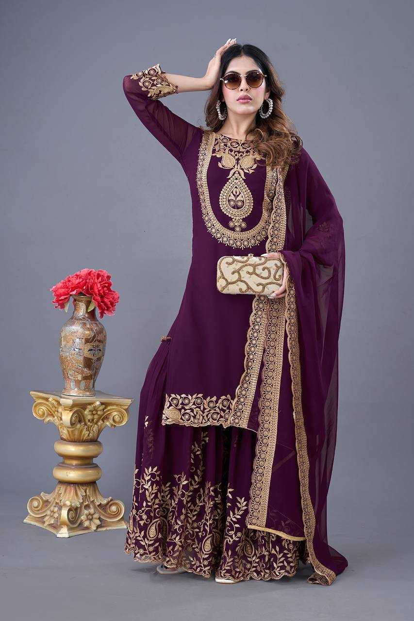 Ynf Georgette KESH499 5242 Suits & Dresses Wholesale Ladies Suits Sharara Salwar Suits Wedding Suits Manufacturer