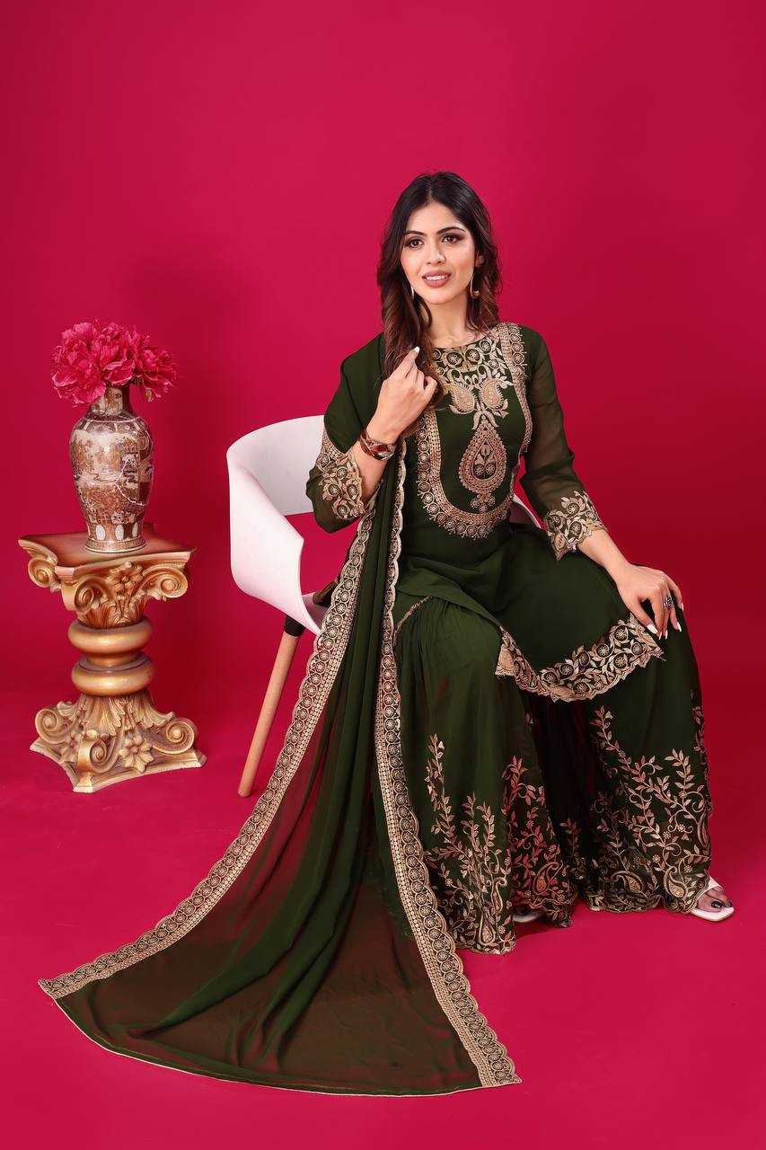Ynf Georgette KESH499 5242 Suits & Dresses Wholesale Ladies Suits Sharara Salwar Suits Wedding Suits Manufacturer