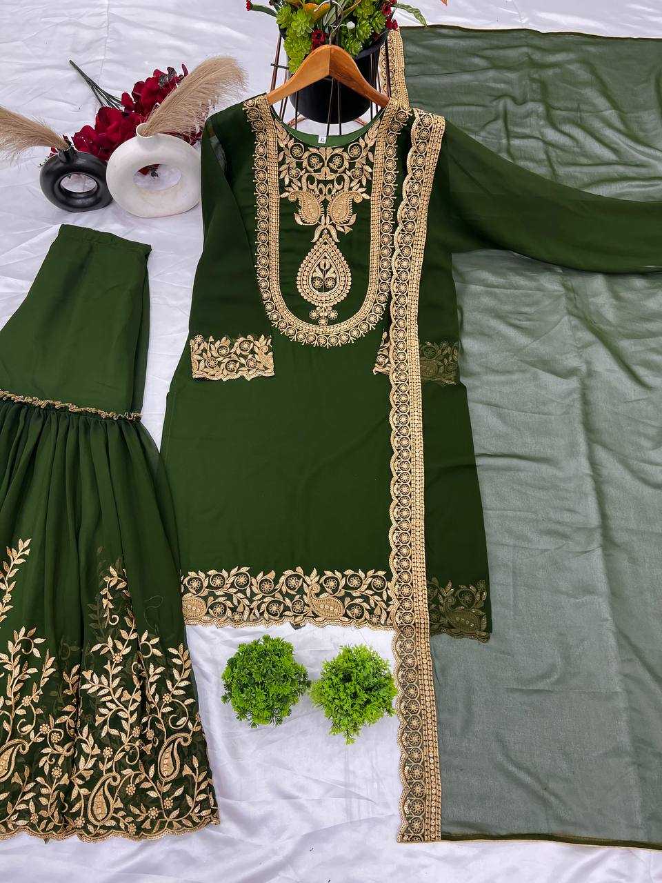 Ynf Georgette KESH499 5242 Suits & Dresses Wholesale Ladies Suits Sharara Salwar Suits Wedding Suits Manufacturer