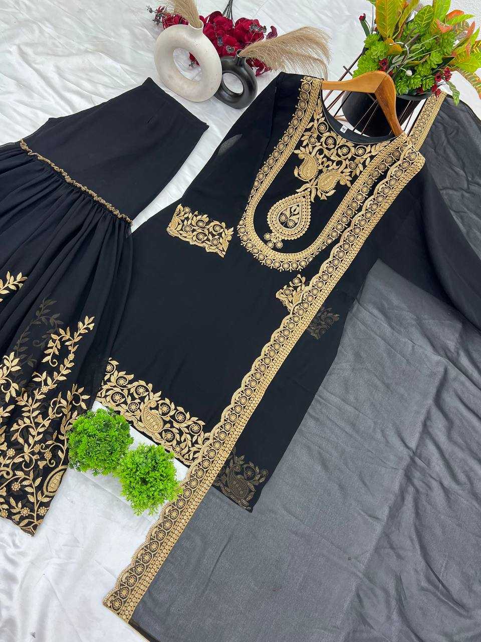 Ynf Georgette KESH499 5242 Suits & Dresses Wholesale Ladies Suits Sharara Salwar Suits Wedding Suits Manufacturer