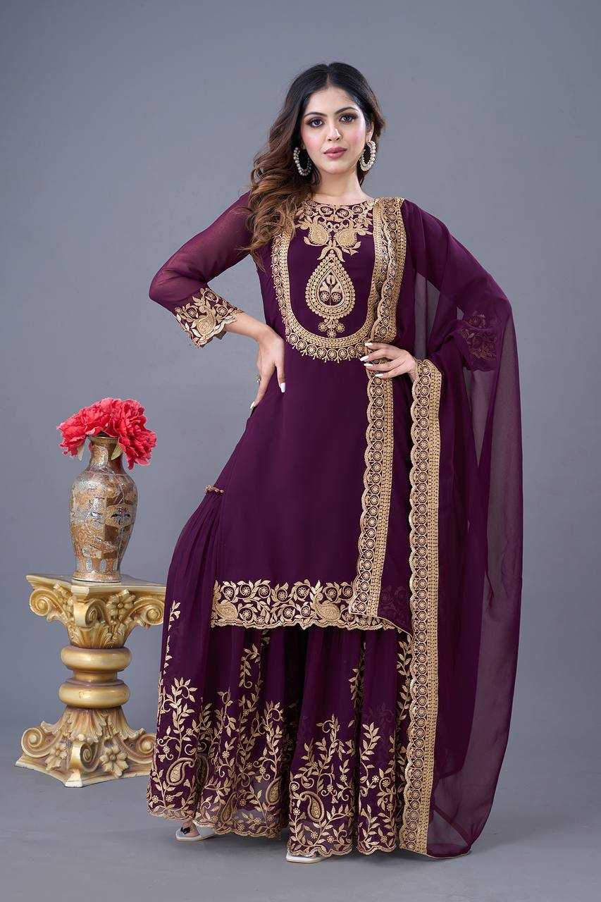 Ynf Georgette KESH499 5242 Suits & Dresses Wholesale Ladies Suits Sharara Salwar Suits Wedding Suits Manufacturer