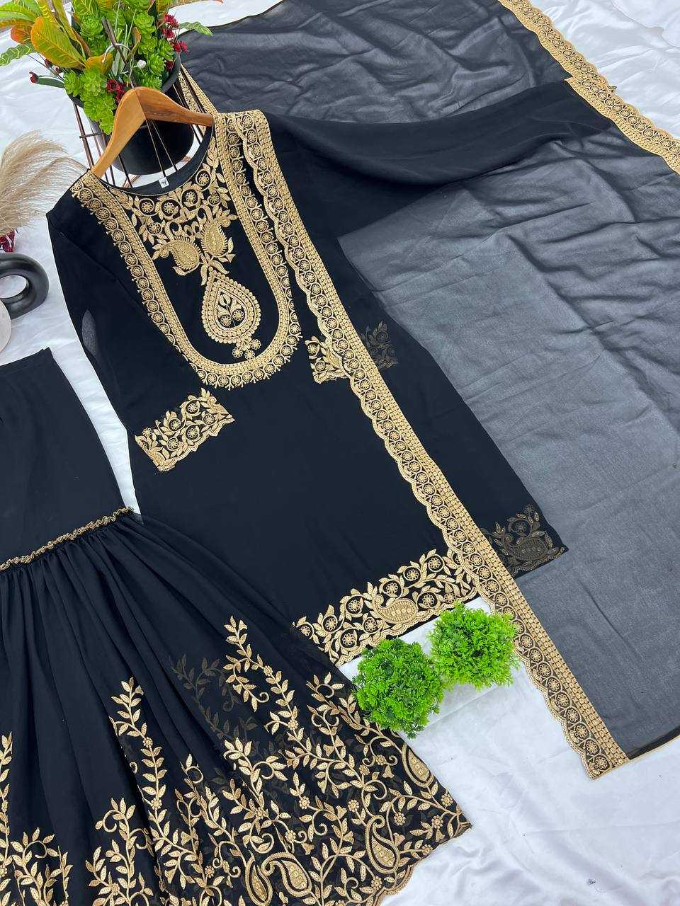 Ynf Georgette KESH499 5242 Suits & Dresses Wholesale Ladies Suits Sharara Salwar Suits Wedding Suits Manufacturer