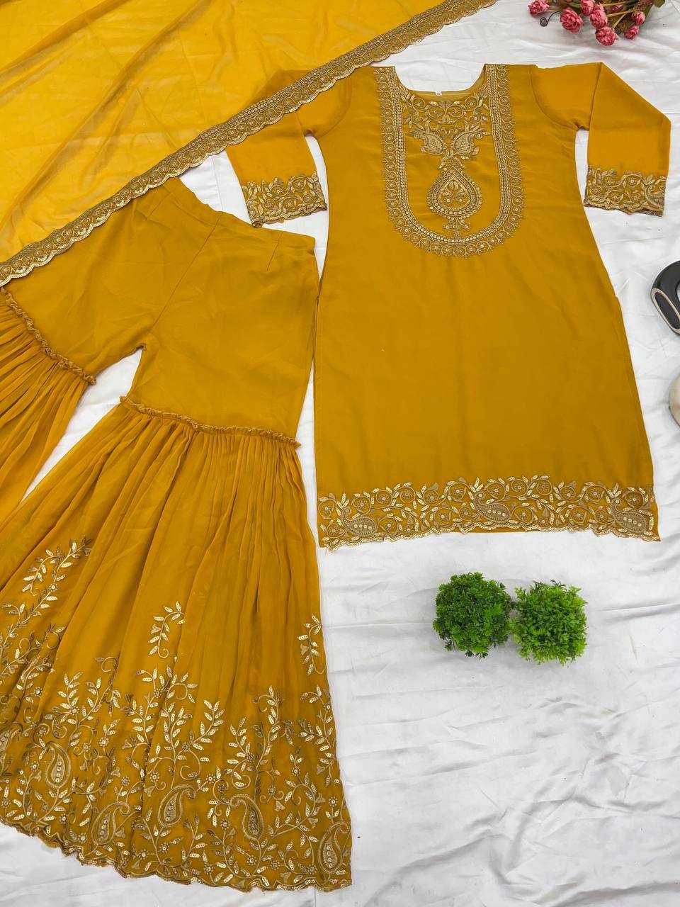 Ynf Georgette KESH499 5242 Suits & Dresses Wholesale Ladies Suits Sharara Salwar Suits Wedding Suits Manufacturer
