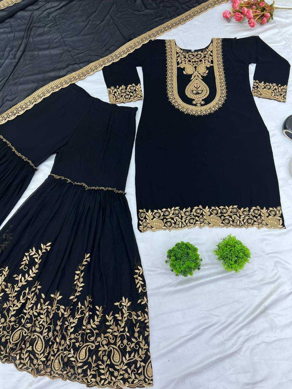 Ynf Georgette KESH499 5242 Suits & Dresses Wholesale Ladies Suits Sharara Salwar Suits Wedding Suits Manufacturer