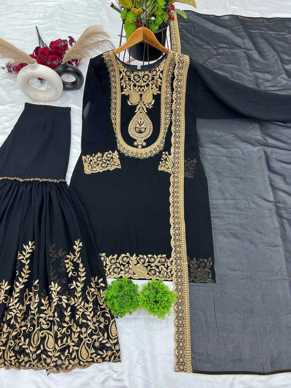 Ynf Georgette KESH499 5242 Suits & Dresses Wholesale Ladies Suits Sharara Salwar Suits Wedding Suits Manufacturer