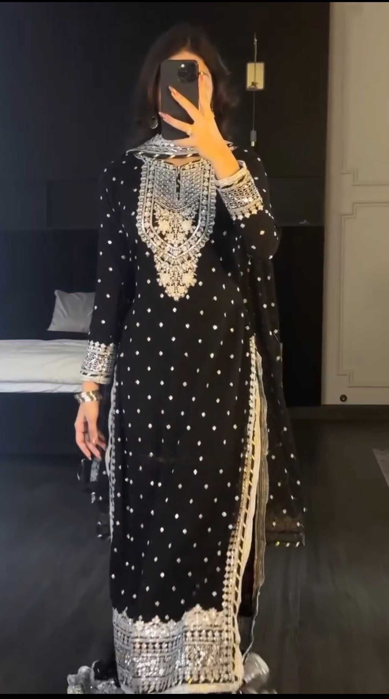Ynf Georgette KESH499 833 Suits & Dresses Wholesale Ladies Suits Sharara Salwar Suits Embroidery Suits Manufacturer