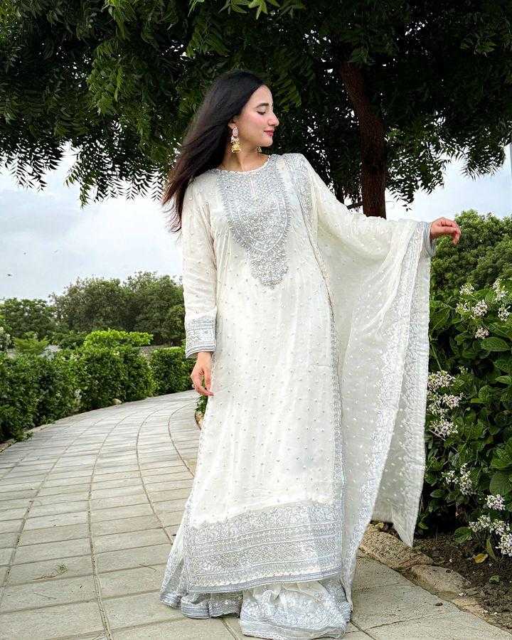 Ynf Georgette KESH499 833 Suits & Dresses Wholesale Ladies Suits Sharara Salwar Suits Embroidery Suits Manufacturer