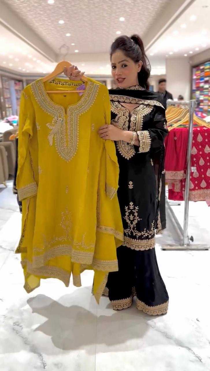 Ynf Georgette KESH499 840 Suits & Dresses Wholesale Sharara Salwar Suits Embroidery Suits Georgette Suit Manufacturer