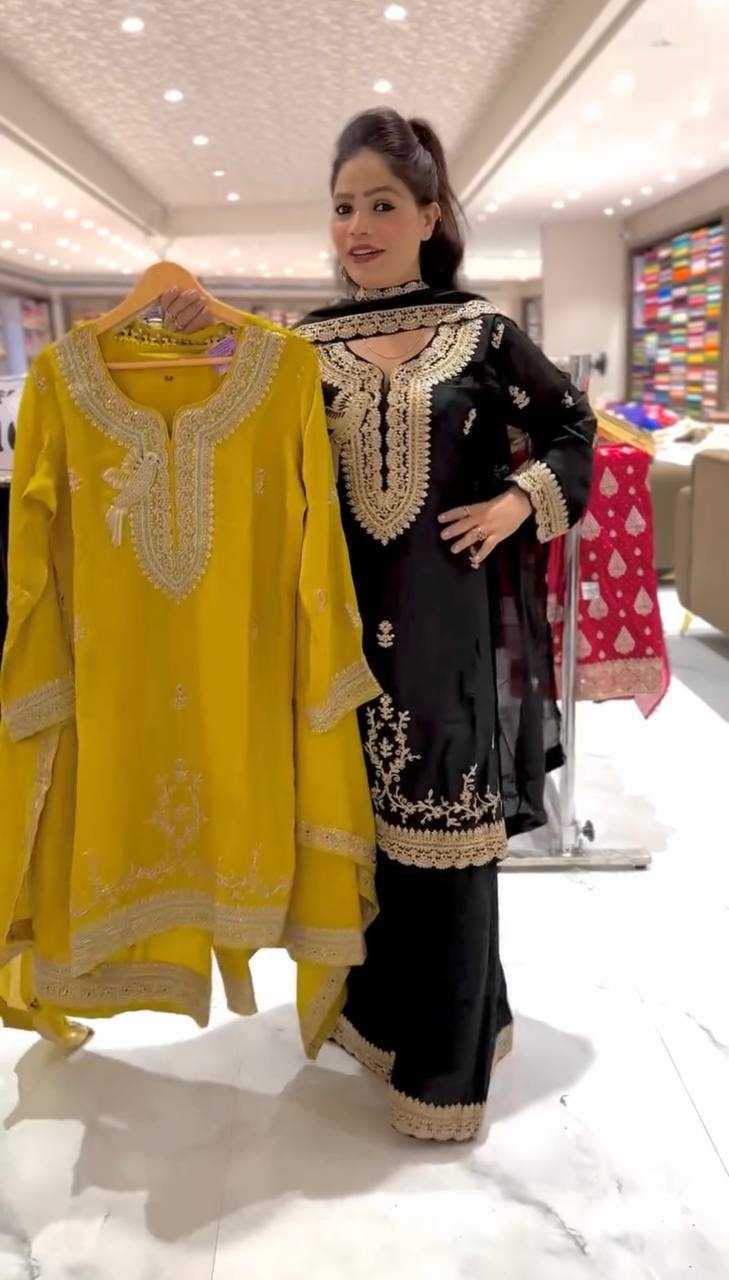Ynf Georgette KESH499 840 Suits & Dresses Wholesale Sharara Salwar Suits Embroidery Suits Georgette Suit Manufacturer