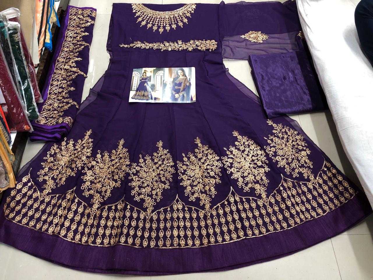 Ynf Georgette KESH504 009054 Suits & Dresses Bollywood Collections Wholesale Georgette Suit Designer Suits Amyra Dastur Collection Manufacturer