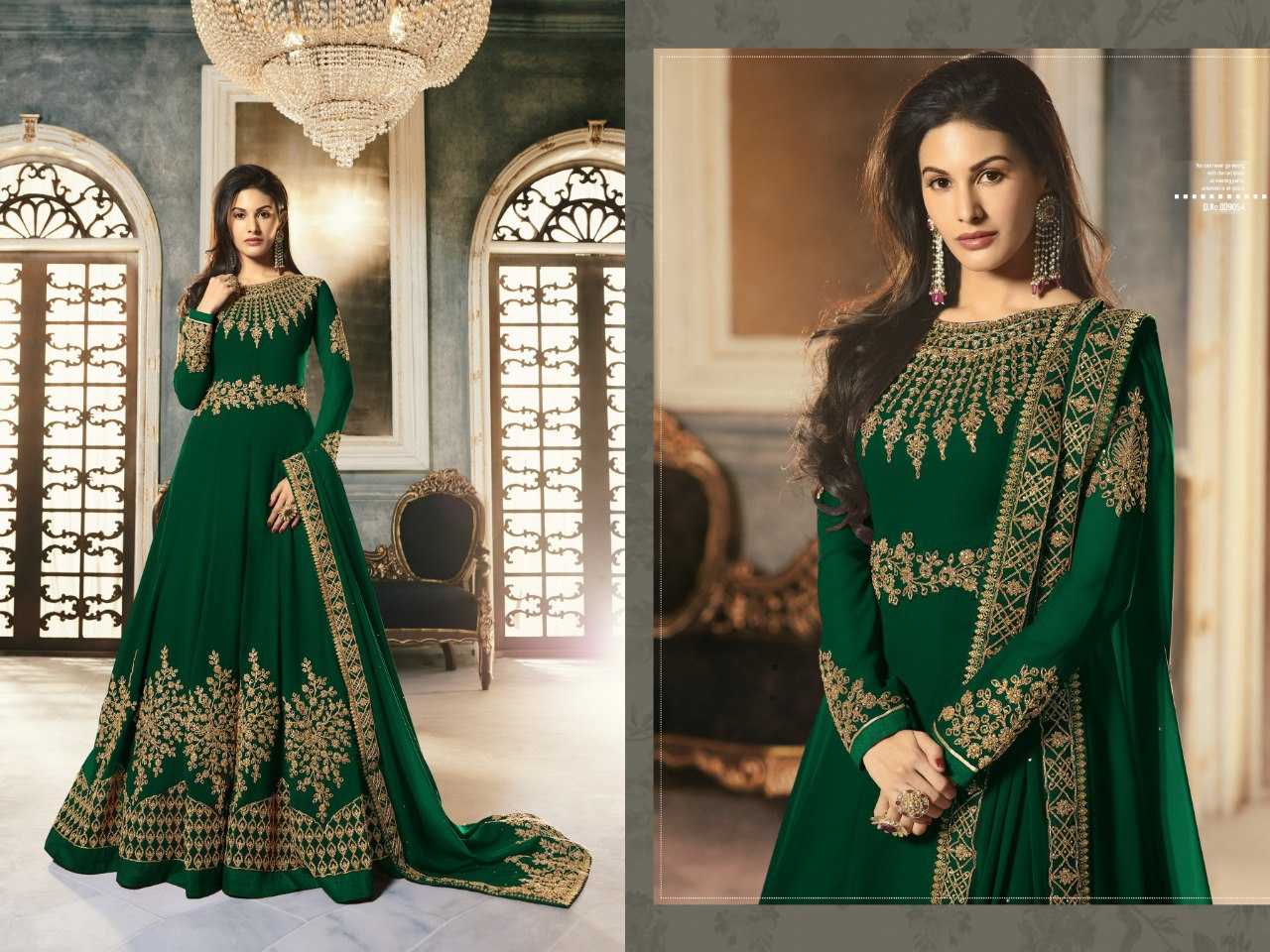Ynf Georgette KESH504 009054 Suits & Dresses Bollywood Collections Wholesale Georgette Suit Designer Suits Amyra Dastur Collection Manufacturer