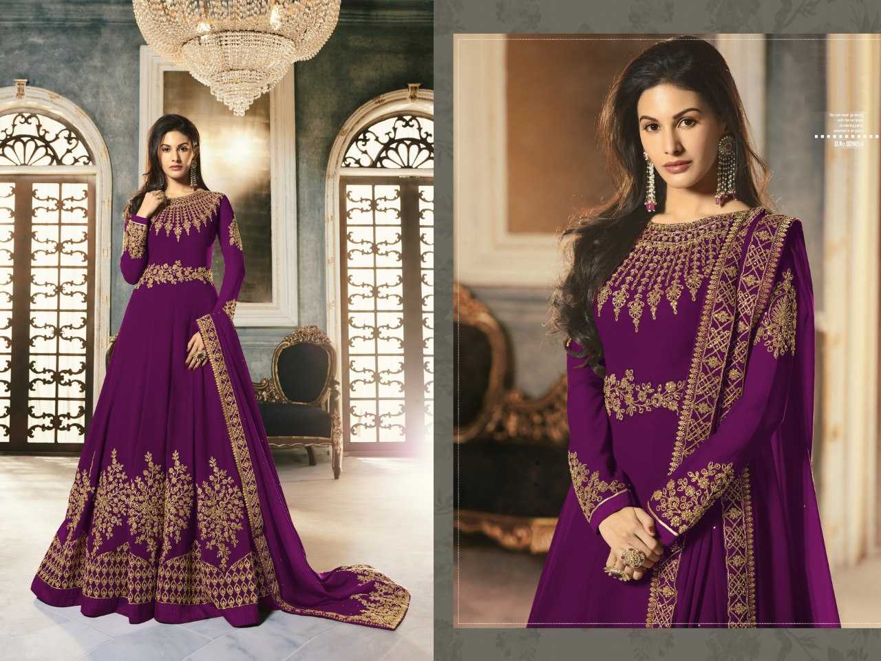 Ynf Georgette KESH504 009054 Suits & Dresses Bollywood Collections Wholesale Georgette Suit Designer Suits Amyra Dastur Collection Manufacturer