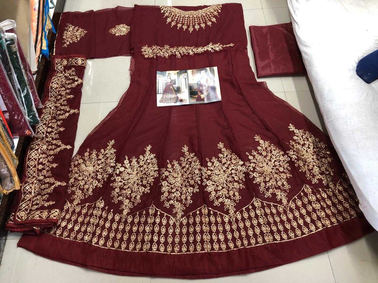 Ynf Georgette KESH504 009054 Suits & Dresses Bollywood Collections Wholesale Georgette Suit Designer Suits Amyra Dastur Collection Manufacturer