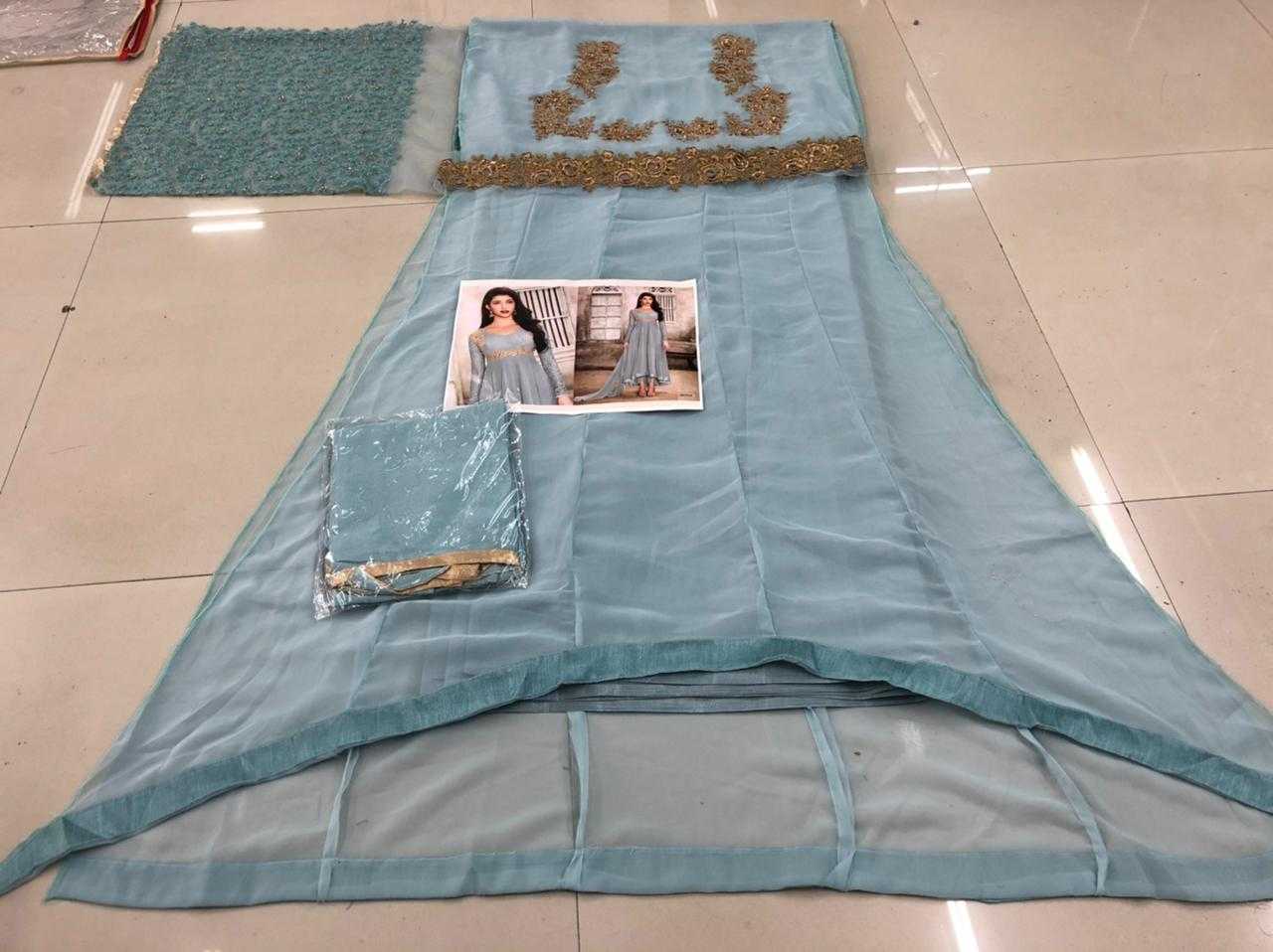 Ynf Georgette KESH504 1029 Suits & Dresses Wholesale Anarkali Suits Semi Stitched Suits Semi-Stitched Suits Manufacturer