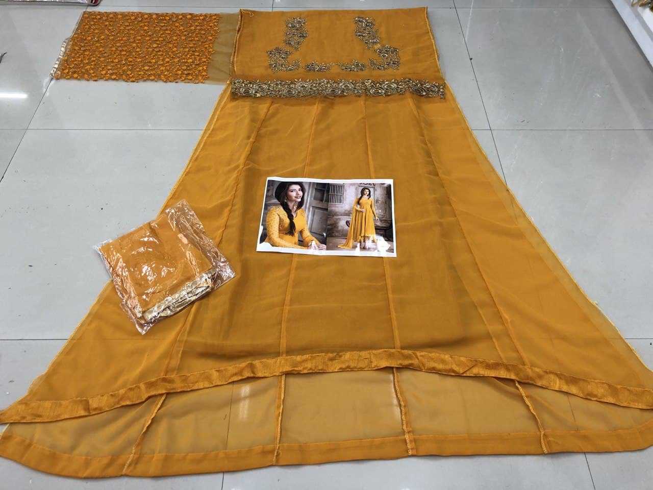 Ynf Georgette KESH504 1029 Suits & Dresses Wholesale Anarkali Suits Semi Stitched Suits Semi-Stitched Suits Manufacturer