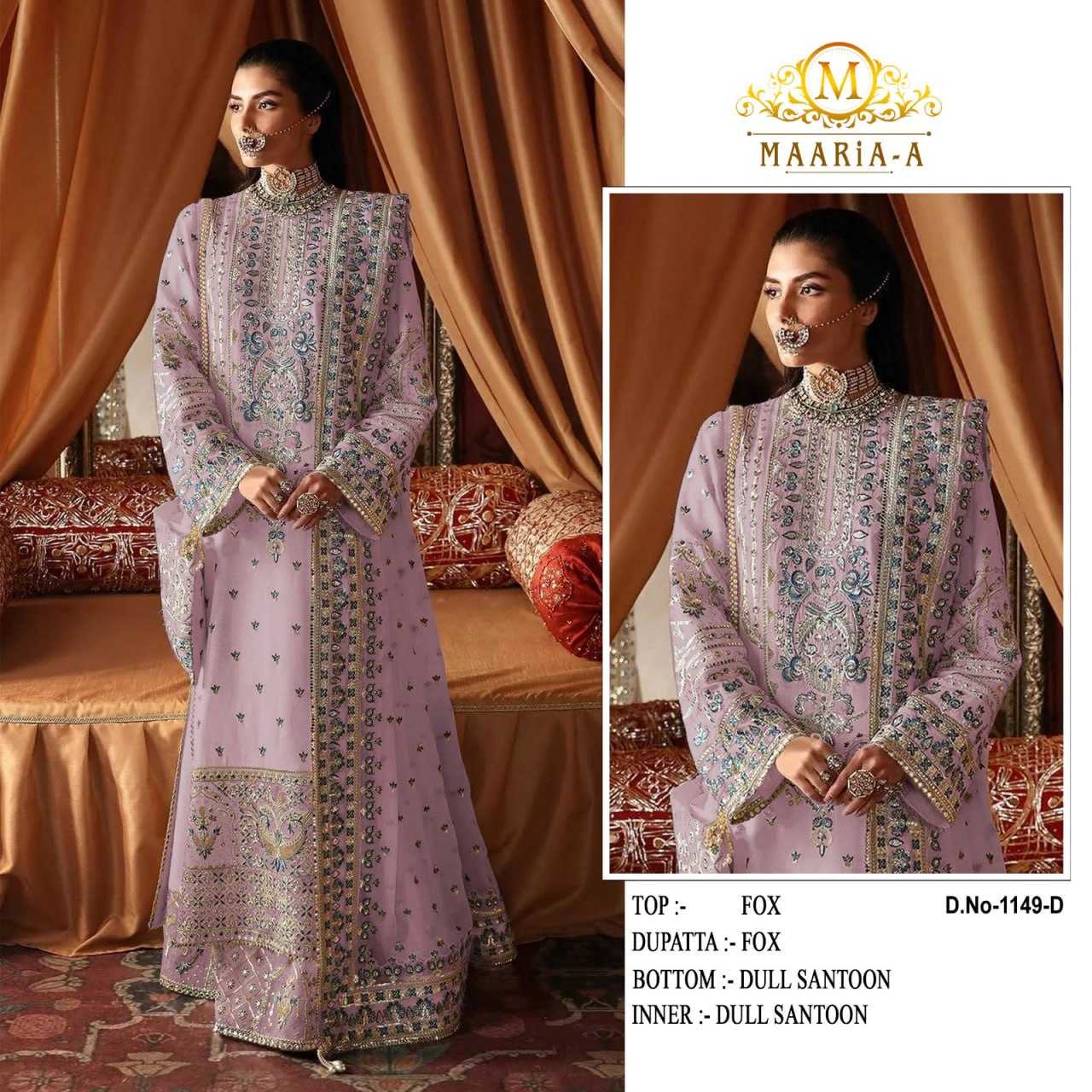 Ynf Georgette KESH504 1149 Suits & Dresses Islamic Clothing Wholesale Pakistani Suits Embroidery Suits Georgette Suit Manufacturer