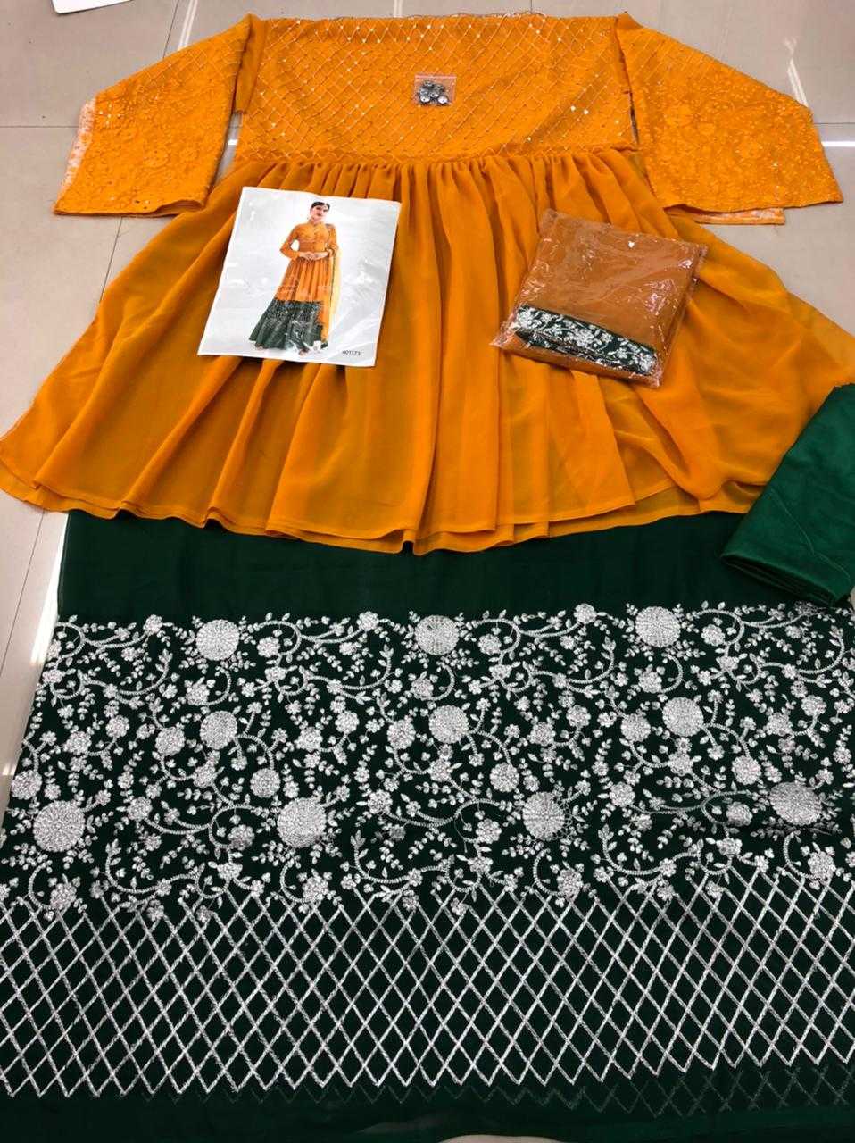 Ynf Georgette KESH504 1173 Suits & Dresses Wholesale Anarkali Suits Semi Stitched Suits Semi-Stitched Suits Manufacturer