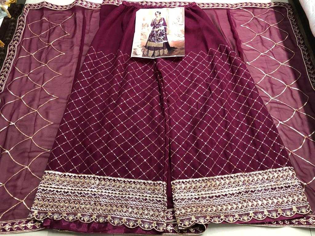 Ynf Georgette KESH504 4902 Suits & Dresses Wholesale Georgette Suit Semi Stitched Suits Semi-Stitched Suits Manufacturer
