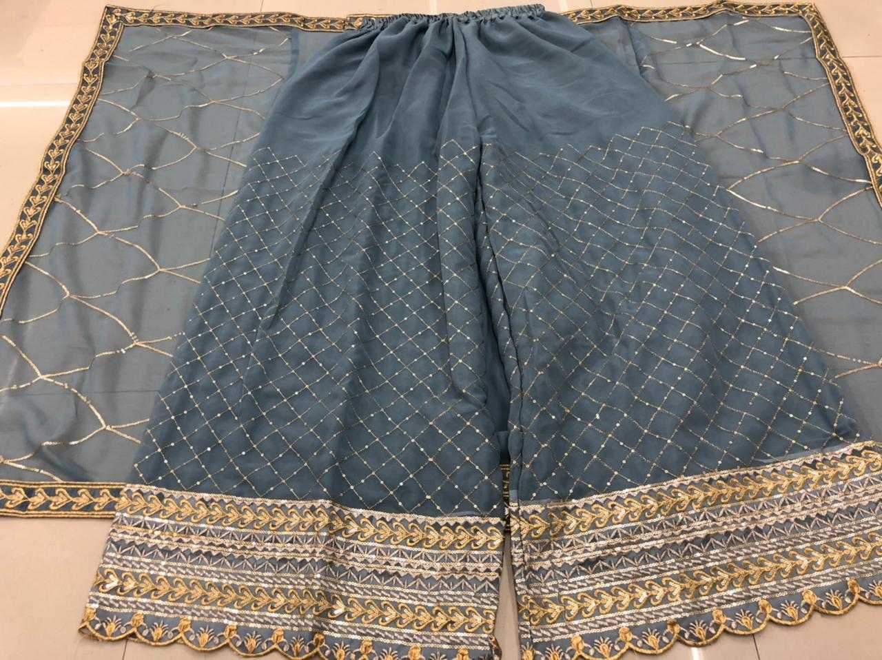 Ynf Georgette KESH504 4902 Suits & Dresses Wholesale Georgette Suit Semi Stitched Suits Semi-Stitched Suits Manufacturer