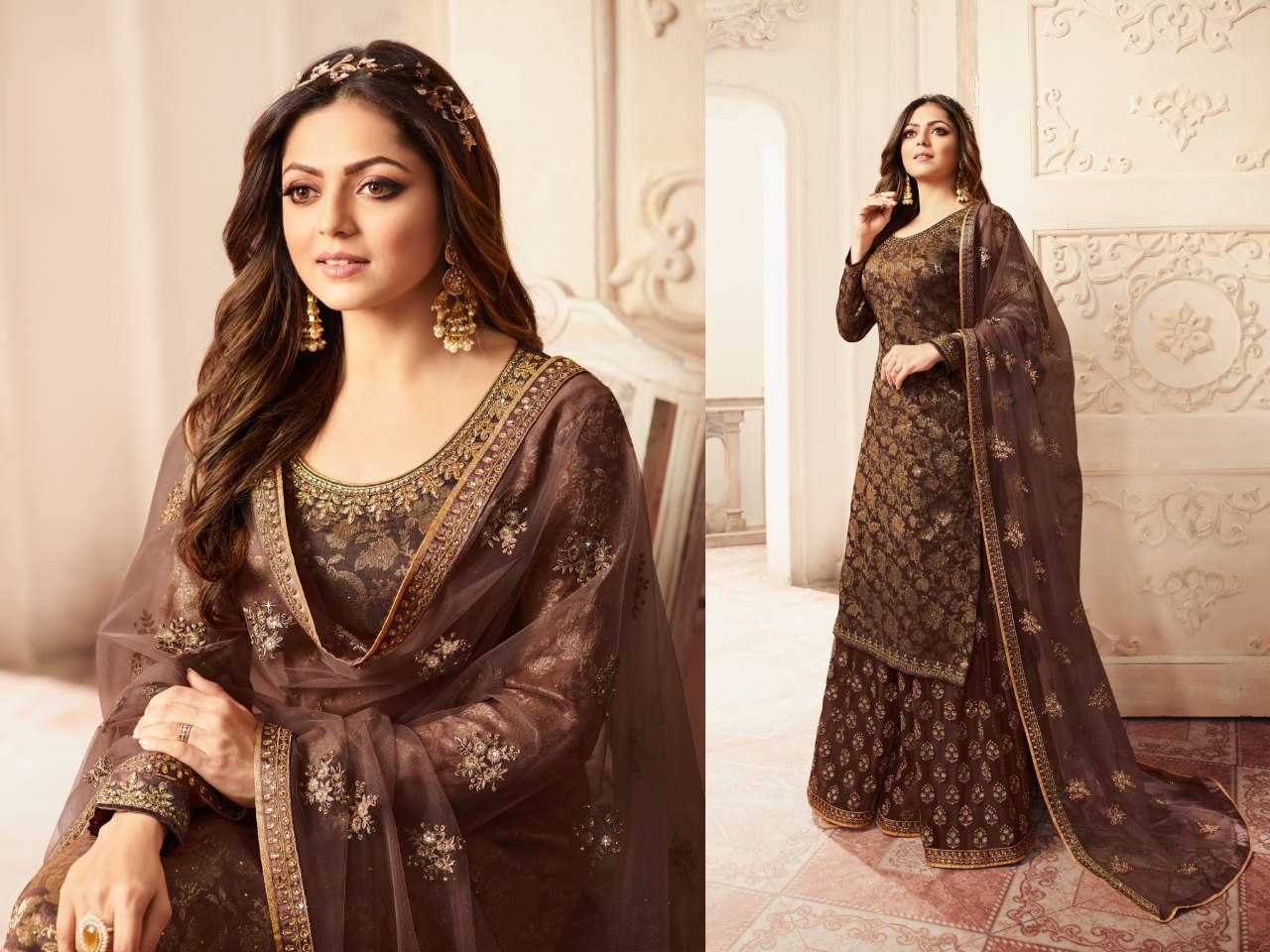 Ynf Georgette KESH504 5401 Suits & Dresses Wholesale Georgette Suit Semi Stitched Suits Semi-Stitched Suits Manufacturer