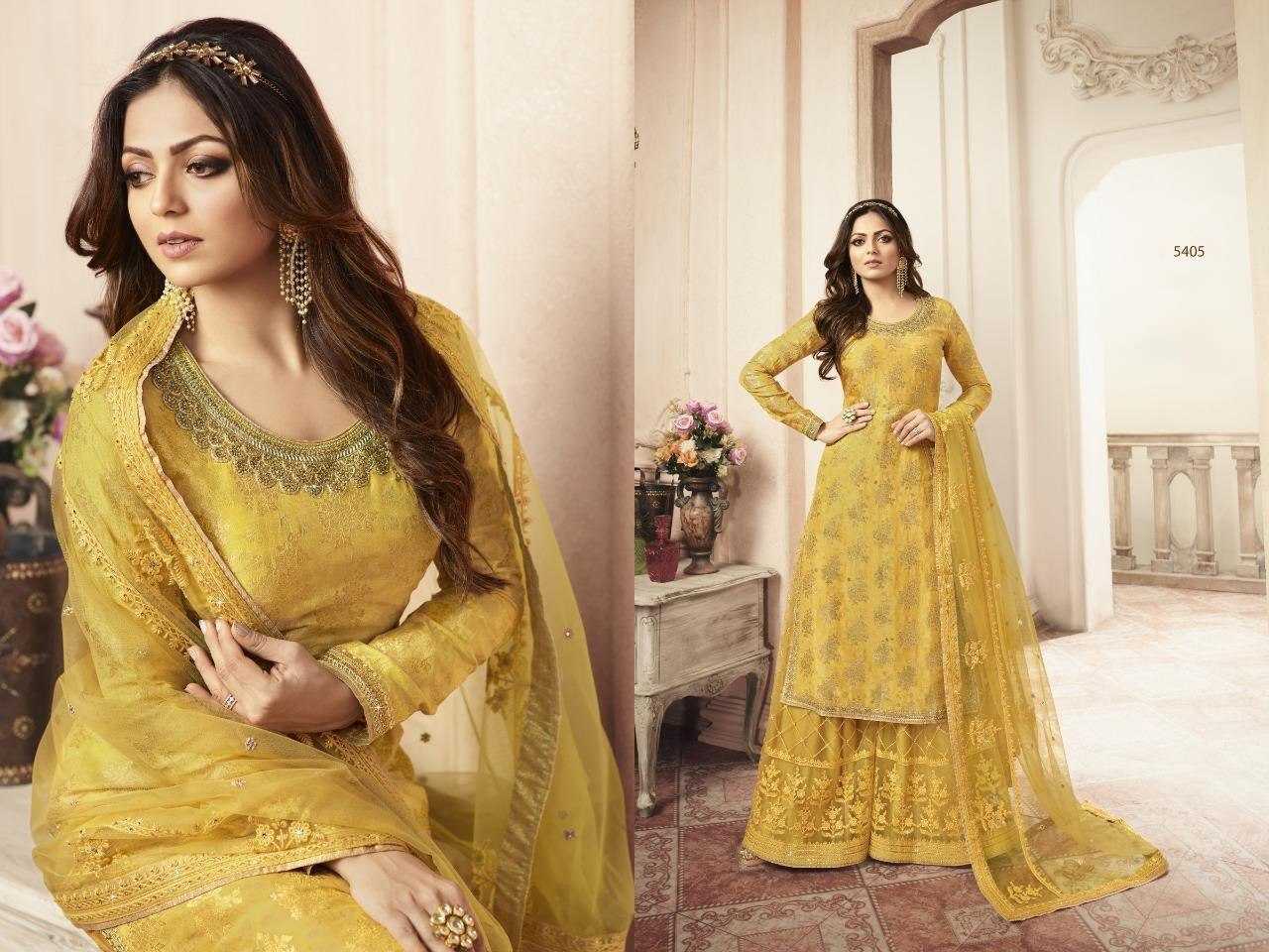Ynf Georgette KESH504 5401 Suits & Dresses Wholesale Georgette Suit Semi Stitched Suits Semi-Stitched Suits Manufacturer