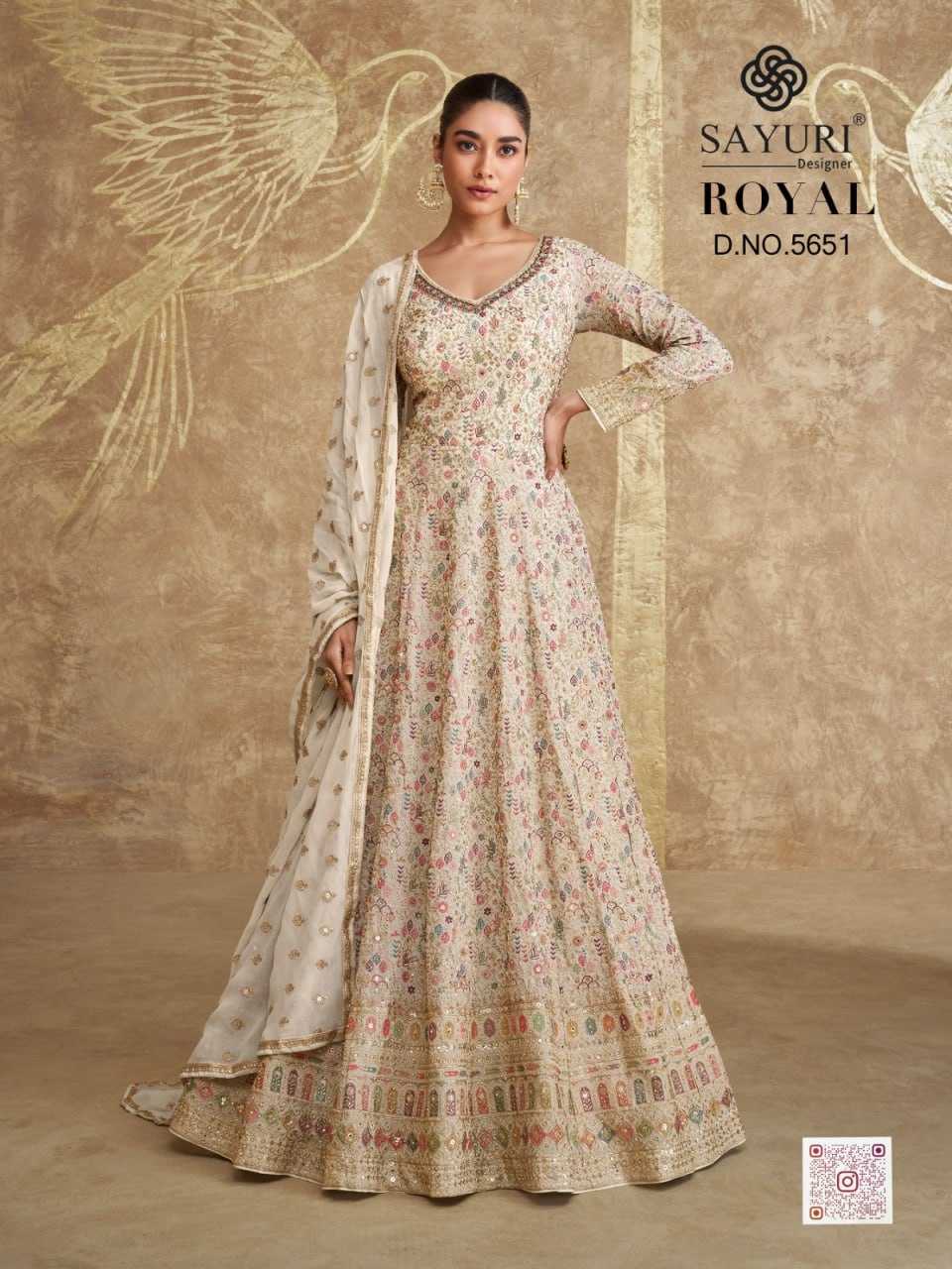 Ynf Georgette KESH504 5651 Gowns Wholesale Fancy Gowns Anarkali Gown Party Gowns Floor-Length Gowns Sequin Gowns Manufacturer