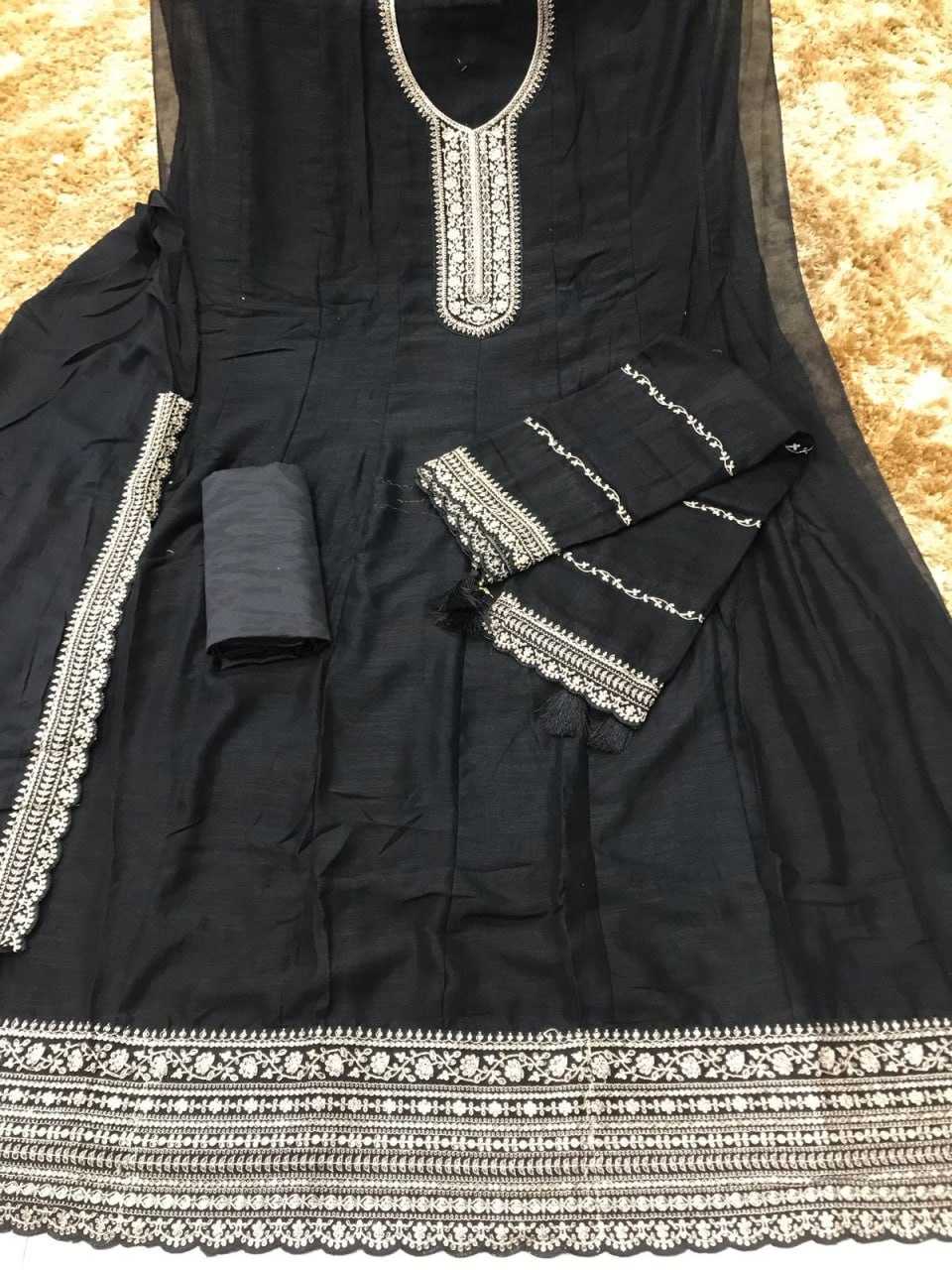 Ynf Georgette KESH504 67741 Gowns Wholesale Fancy Gowns Embroidery Gowns Anarkali Gown Long Gowns Manufacturer