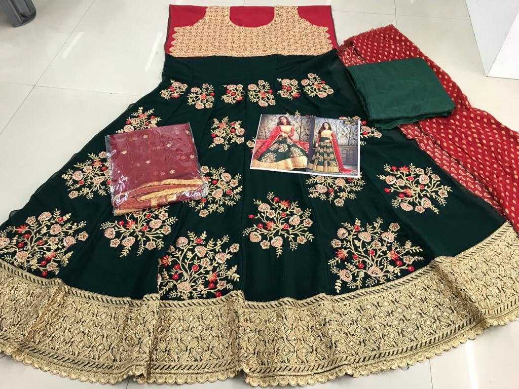 Ynf Georgette KESH504 7754 Gowns Wholesale Embroidery Gowns Long Gowns Georgette Gown Manufacturer