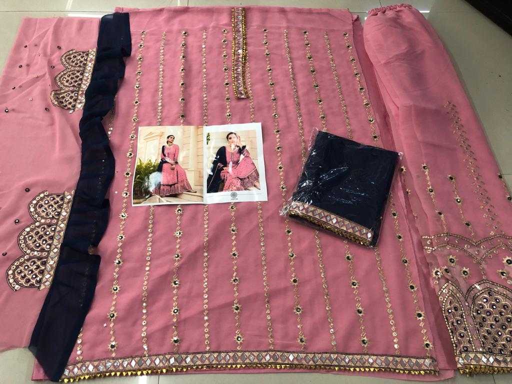 Ynf Georgette KESH504 9704 Suits & Dresses Wholesale Georgette Suit Semi Stitched Suits Semi-Stitched Suits Manufacturer