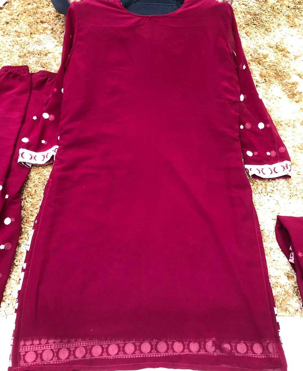 Ynf Georgette KESH504 9757 Suits & Dresses Wholesale Ladies Suits Embroidery Suits Georgette Suit Manufacturer