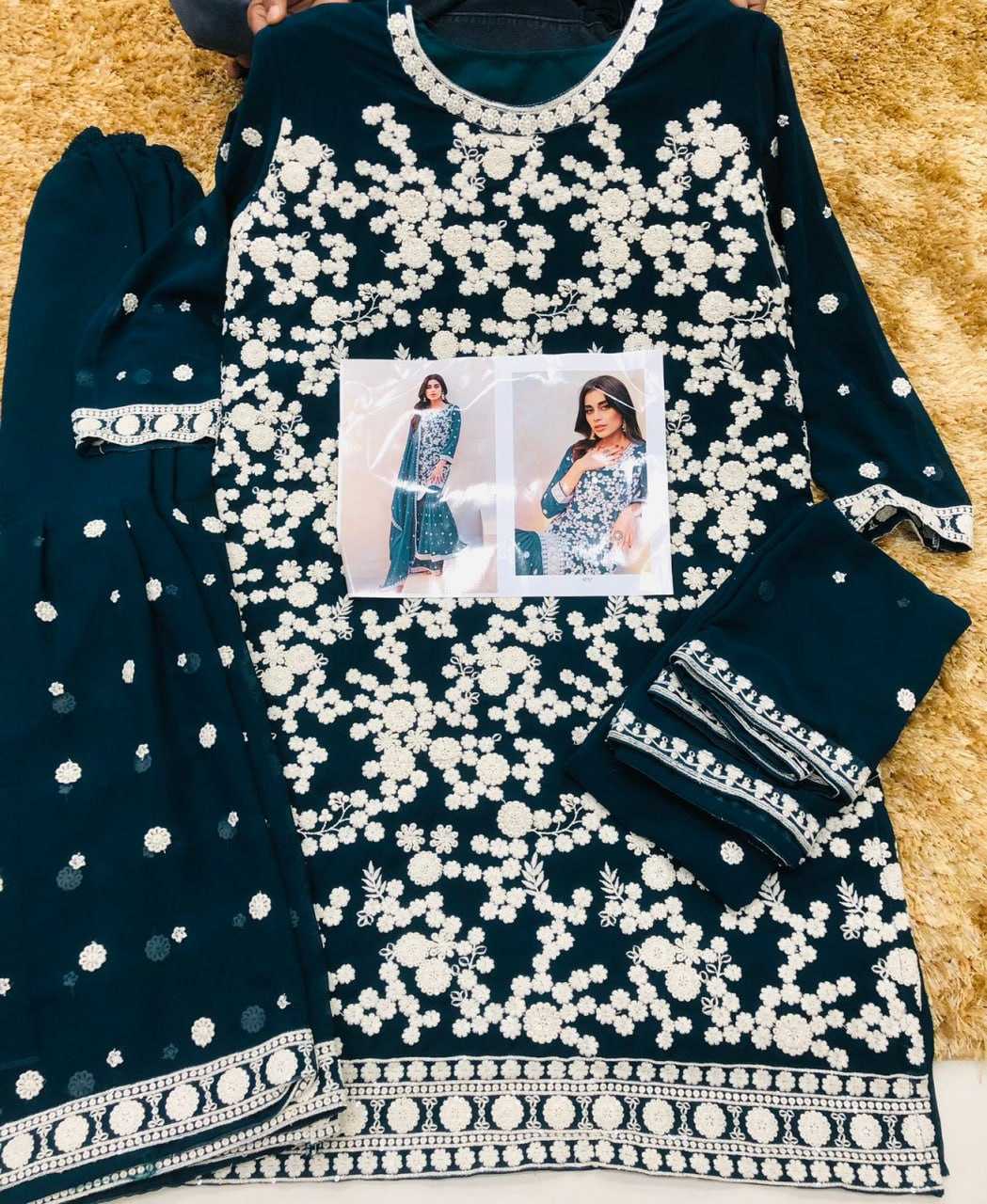 Ynf Georgette KESH504 9757 Suits & Dresses Wholesale Ladies Suits Embroidery Suits Georgette Suit Manufacturer