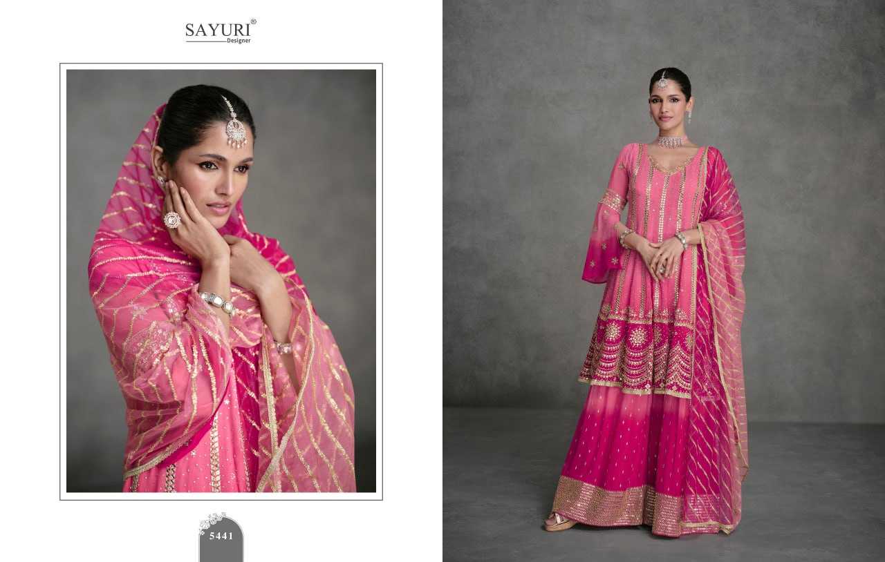 Ynf Georgette KESH504 JAROKHA Suits & Dresses Wholesale Georgette Suit Embroidered Suits Semi-Stitched Suits Manufacturer
