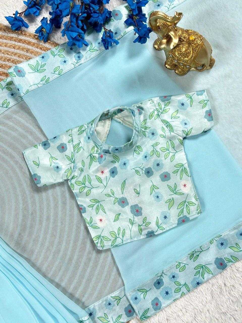 Ynf Georgette KESH505 324 Kids Wear Wholesale Kids Saree Dress Manufacturer